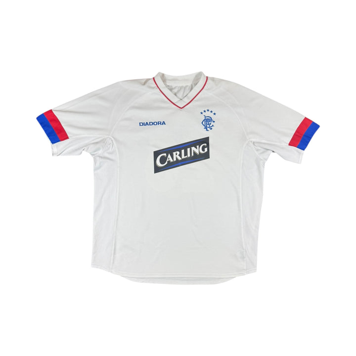 2003-04 Rangers Diadora Third Shirt #26 LOVENRANDS - 9/10 - (2XL)