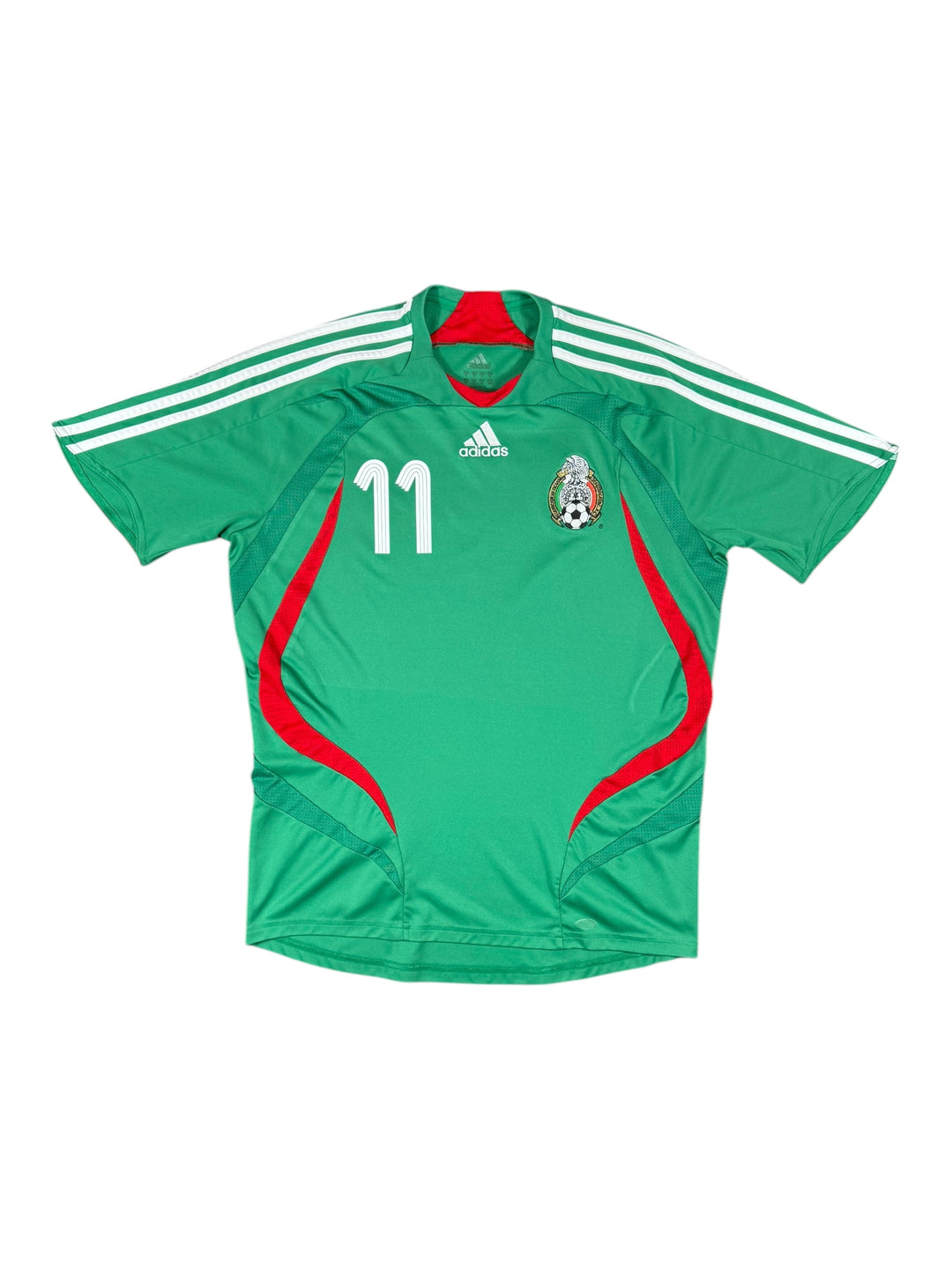 2007/08 Mexico Adidas Football Shirt #11 Hernandez - 9/10 - (M)