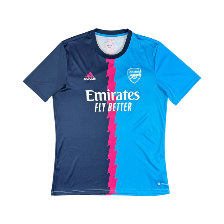 2022-23 Arsenal Adidas Pre-Match Shirt - 7/10 - (L)