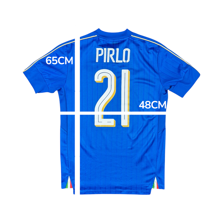 2016-17 Italy Puma Home Shirt PIRLO #21 - 8/10 - (S)