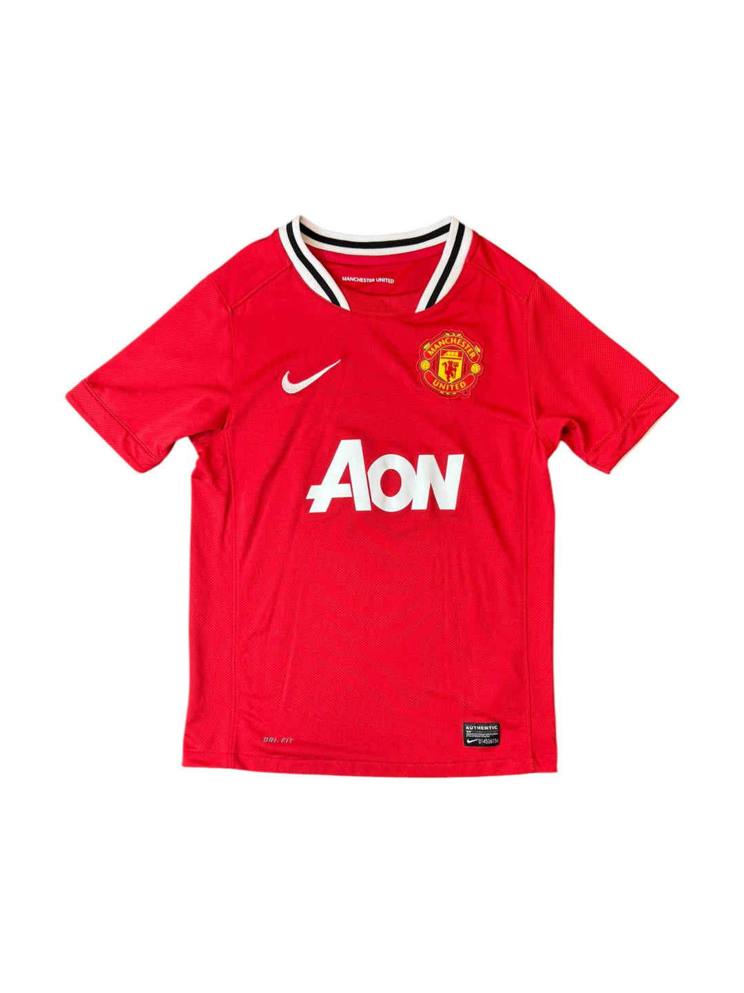 2011/12 Manchester United Home Shirt - 8/10 - (8-10 years)