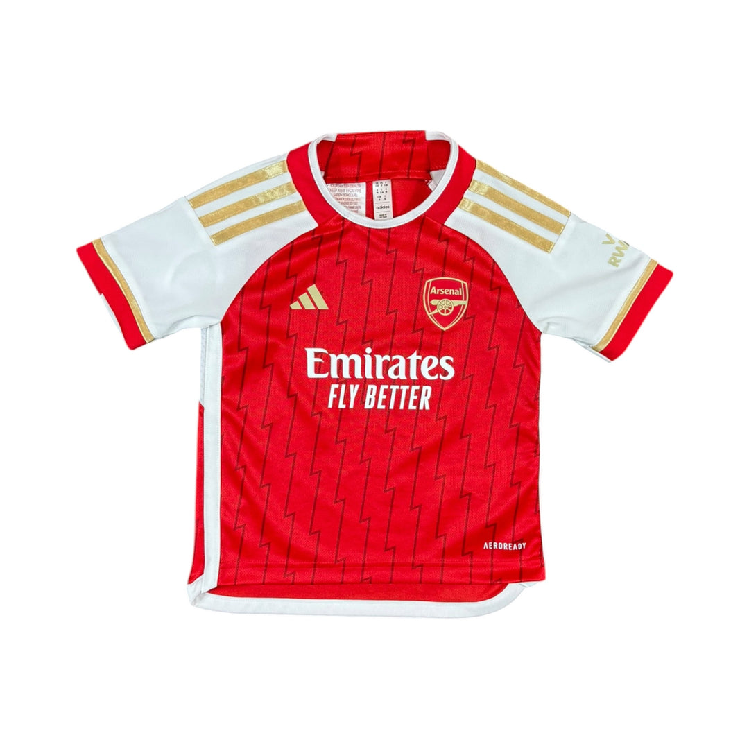 2023-24 Arsenal Home Shirt RICE #41 - 9/10 - (2-3 Years)