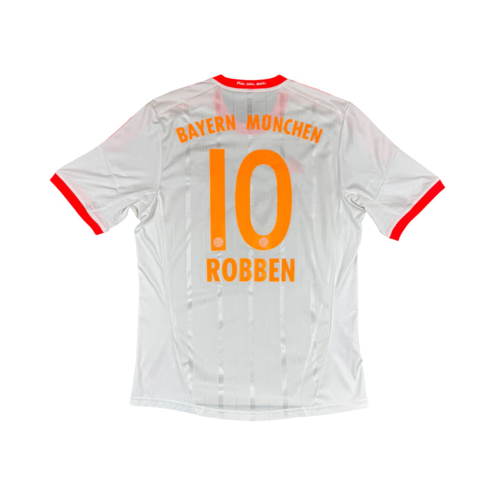 2012-13 Bayern Munich Adidas Away Shirt #10 ROBBEN - 8/10 - (L)