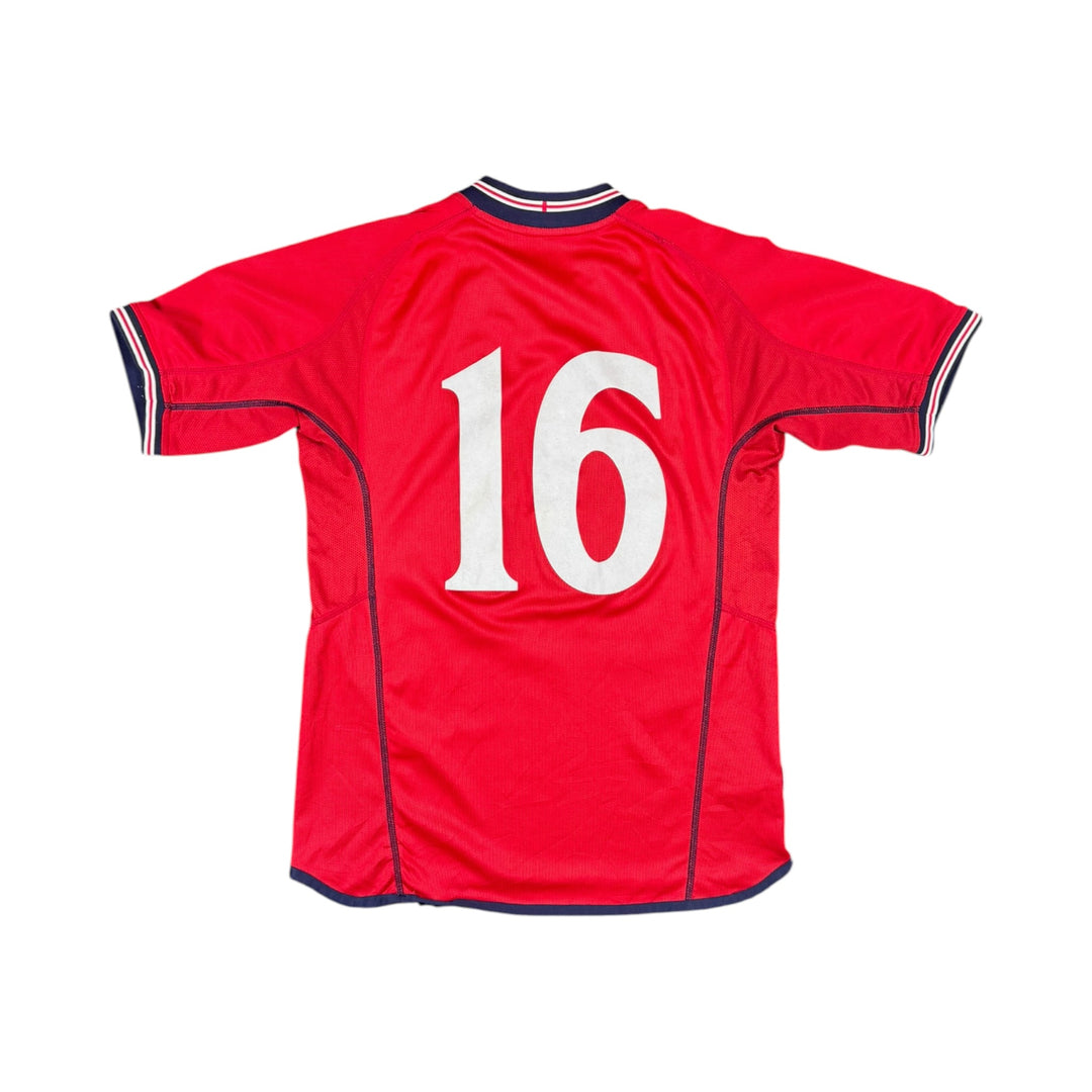 2002-04 England Umbro Away Shirt Reversible #16 - 8/10 - (M)