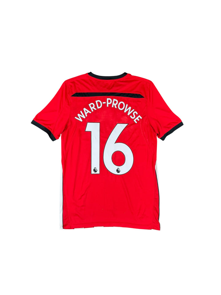 2018/19 Southampton Under Armour Home Shirt #16 WARD-PROWSE - 9/10 - (M)