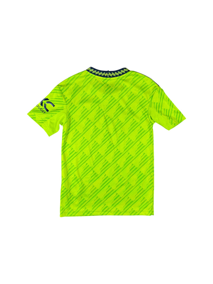 2022/23 Manchester United Adidas Third Shirt - 9/10 - (7-8 Years)