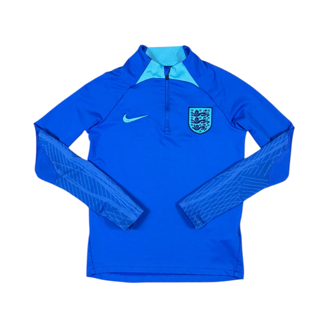 2022-23 England 1/4 Zip Training Shirt - 9/10 - (11-12 Years)