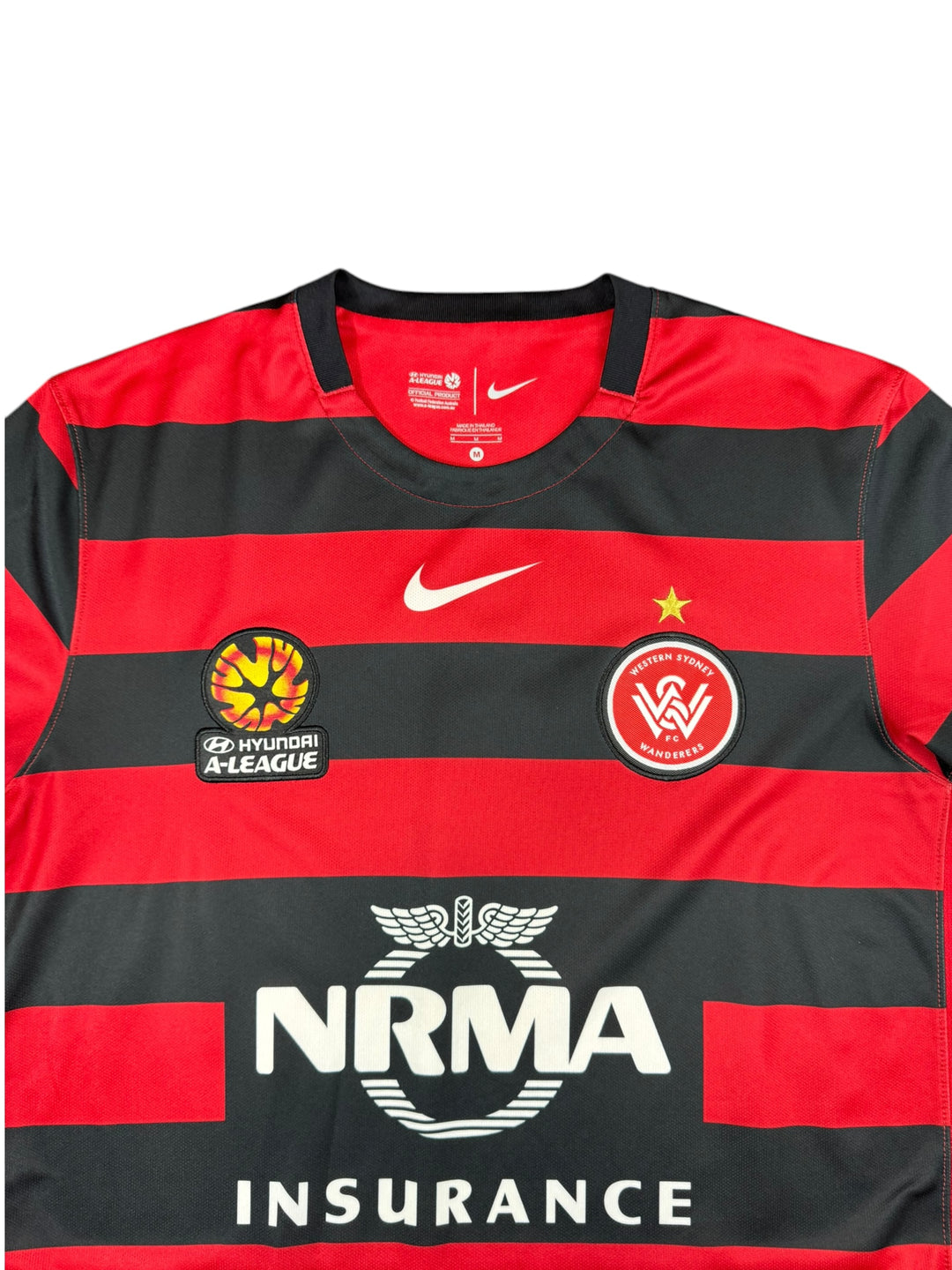 2015/16 Western Sydney Wanderers Nike Football Shirt - 9/10 - (M)