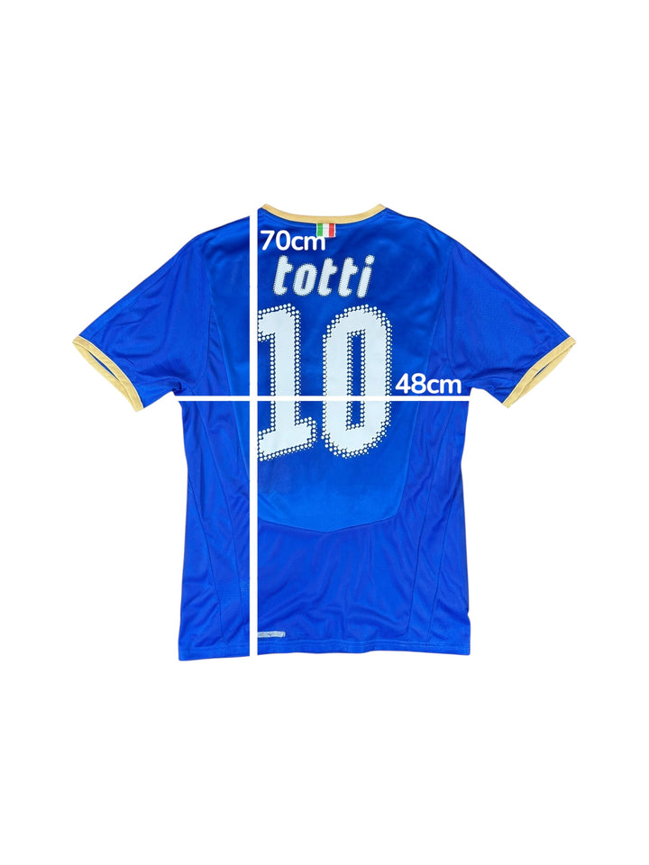 2008 Italy Puma Home Shirt #10 TOTTI - 7/10 - (S)