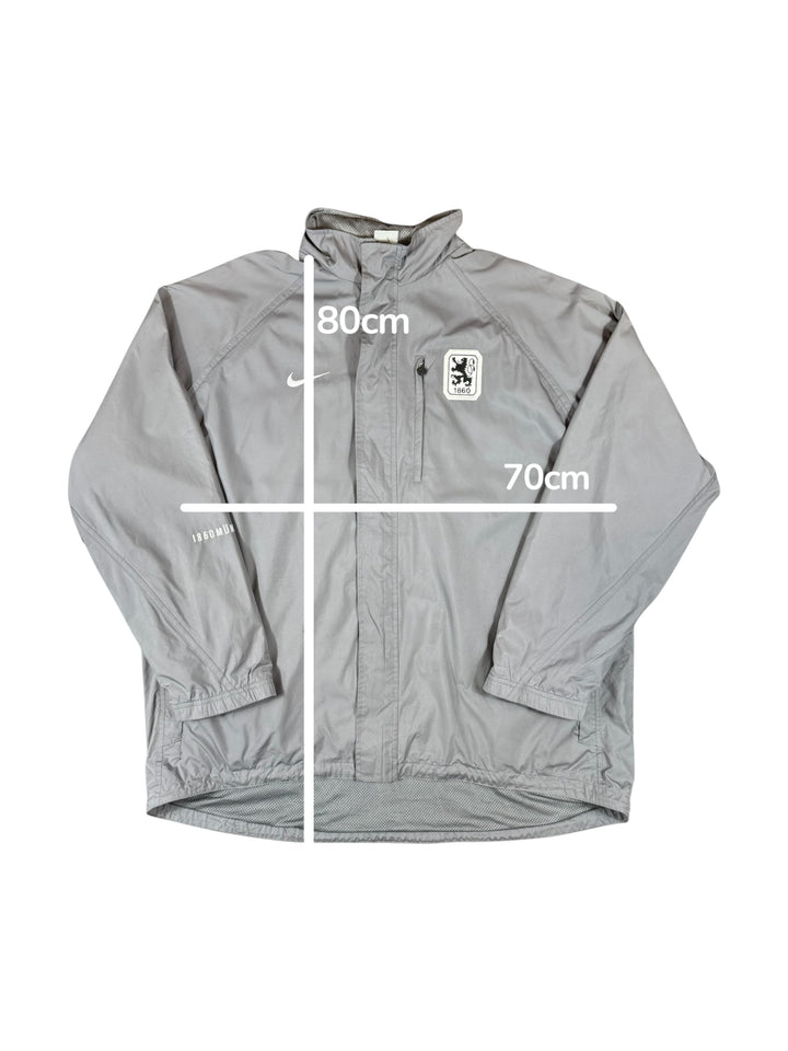 2002/03 1860 Munich Nike Windbreaker Bench Jacket - 9/10 - (2XL)