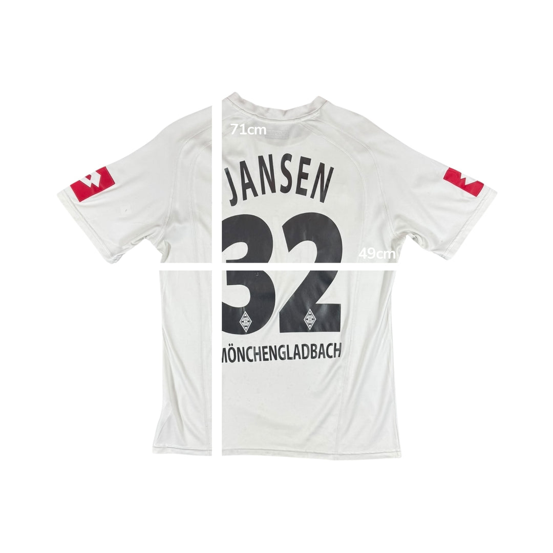 2003-05 Borussia Monchengladbach Lotto Home Shirt #32 JANSEN - 7/10 - (M)