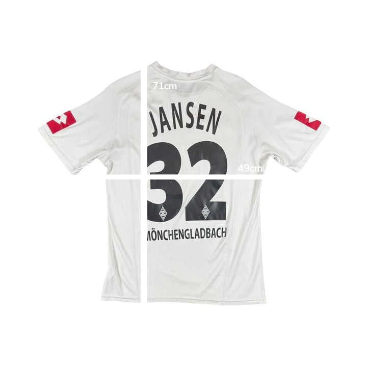 2003-05 Borussia Monchengladbach Lotto Home Shirt #32 JANSEN - 7/10 - (M)