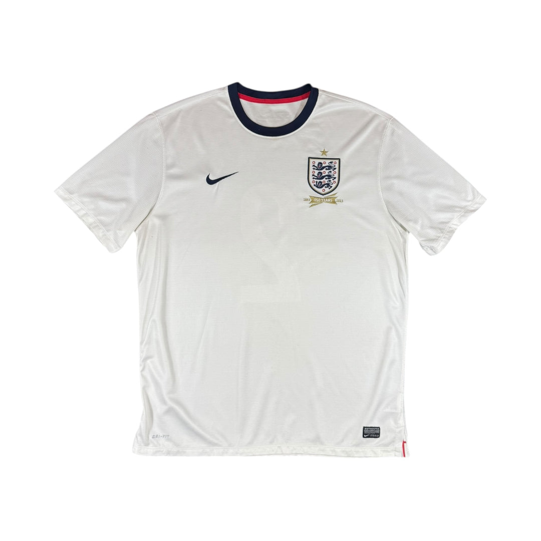 2013-14 England Nike Home Shirt #2 WALKER - 8/10 - (XL)