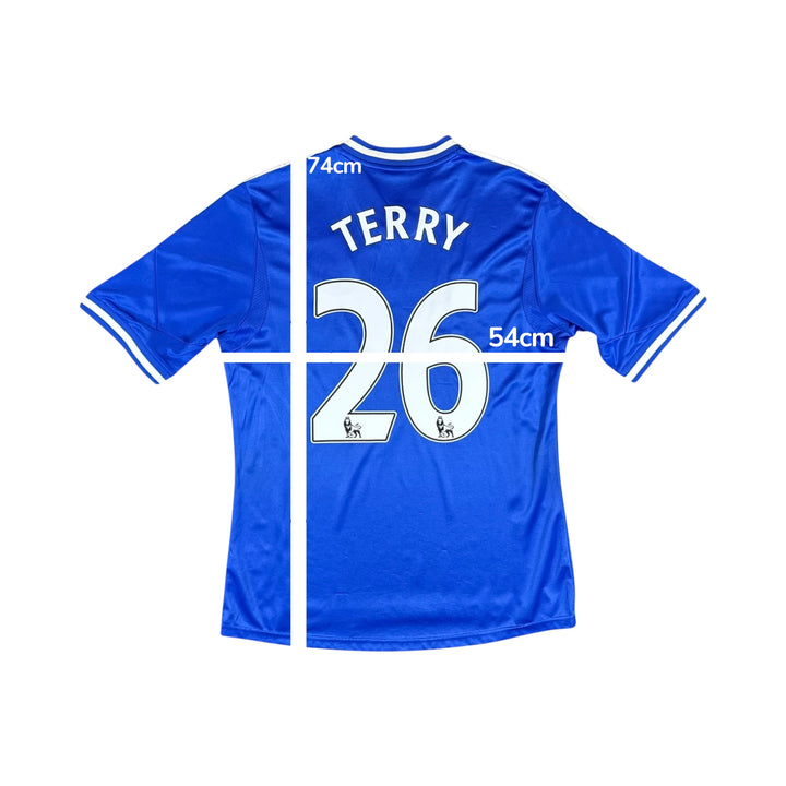2013-14 Chelsea Adidas Home Shirt #26 TERRY - 8/10 - (L)
