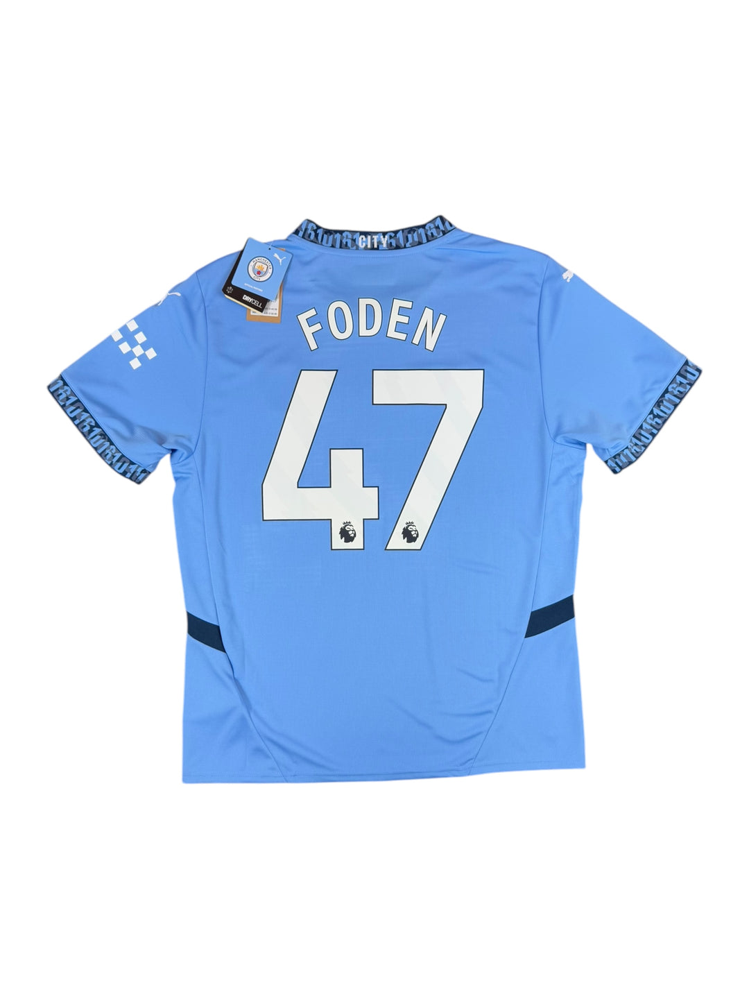 2024/25 Manchester City Puma Football Shirt #47 Foden Brand New