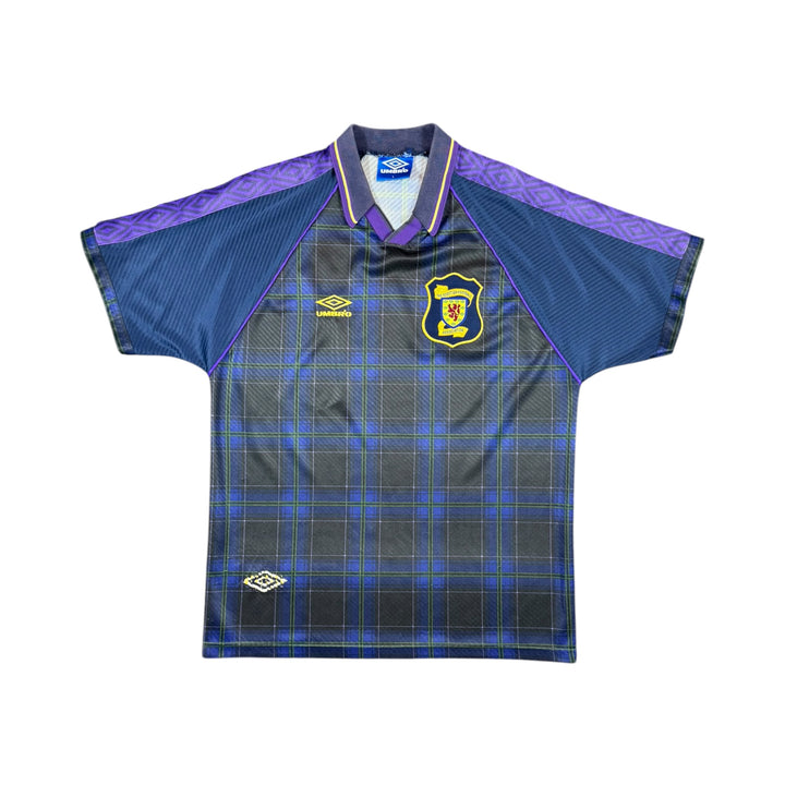 1994-96 Scotland Umbro Home Shirt - 8/10 - (L)