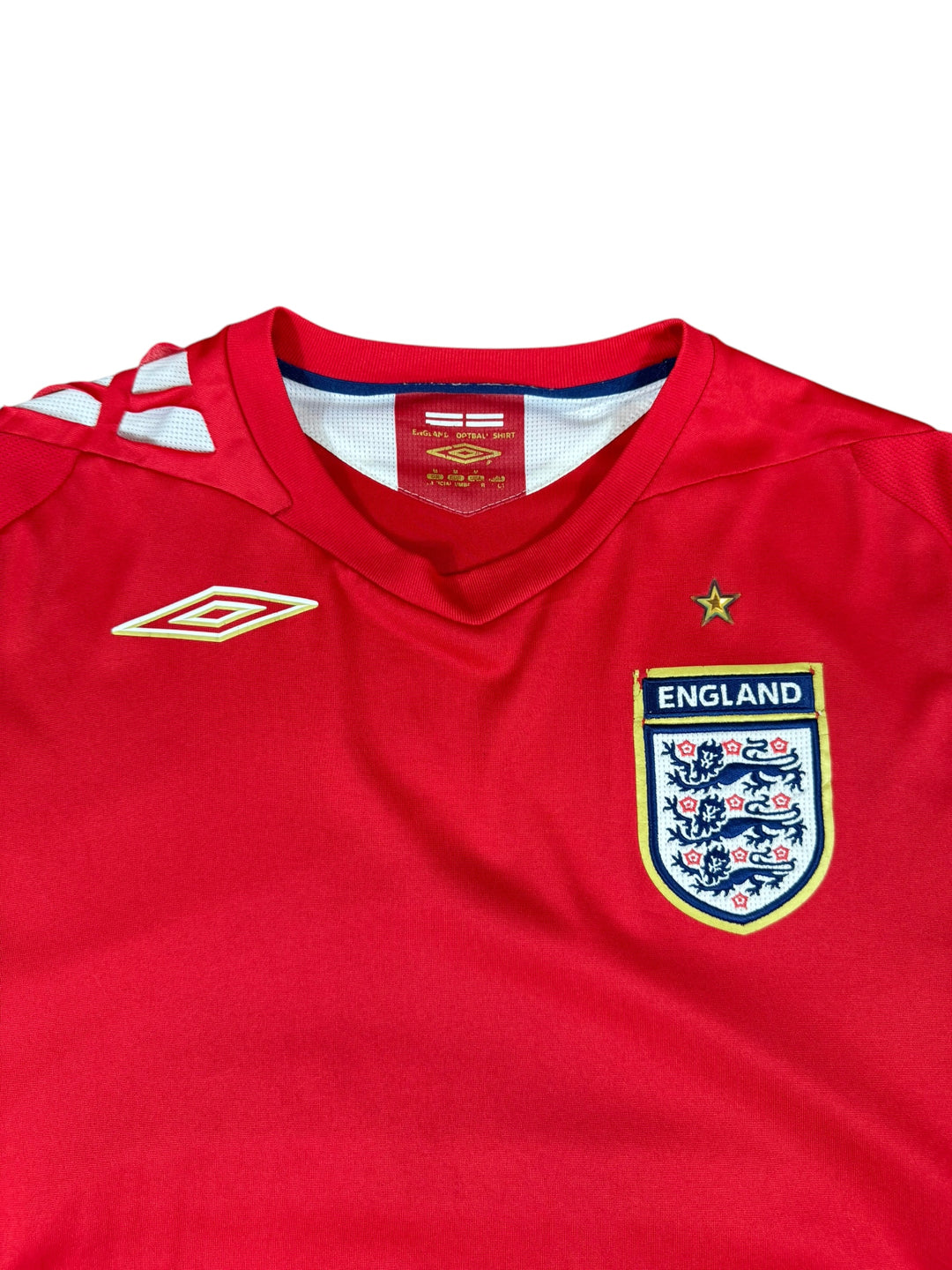 2006/07 England Umbro Football Shirt - 7/10 - (M)