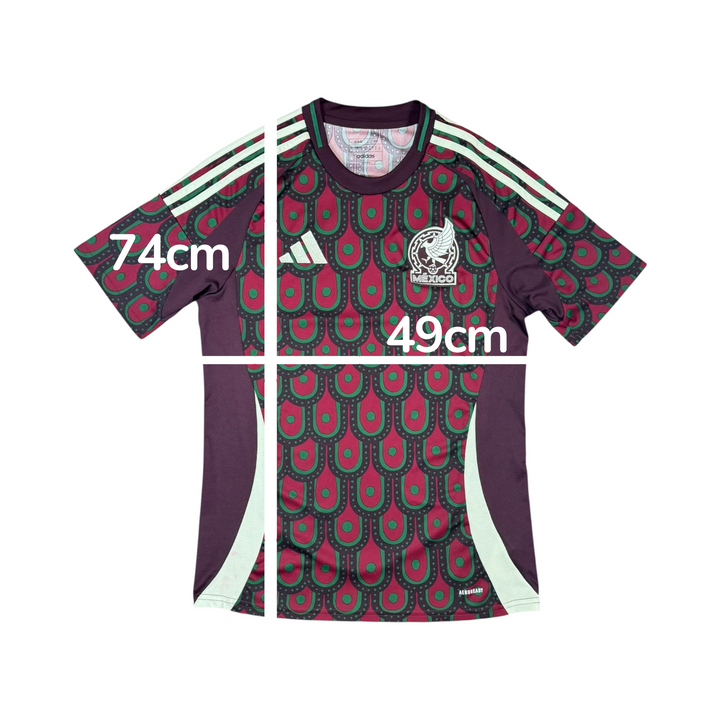 2024-25 Mexico Adidas Home Shirt - 8/10 - (M)
