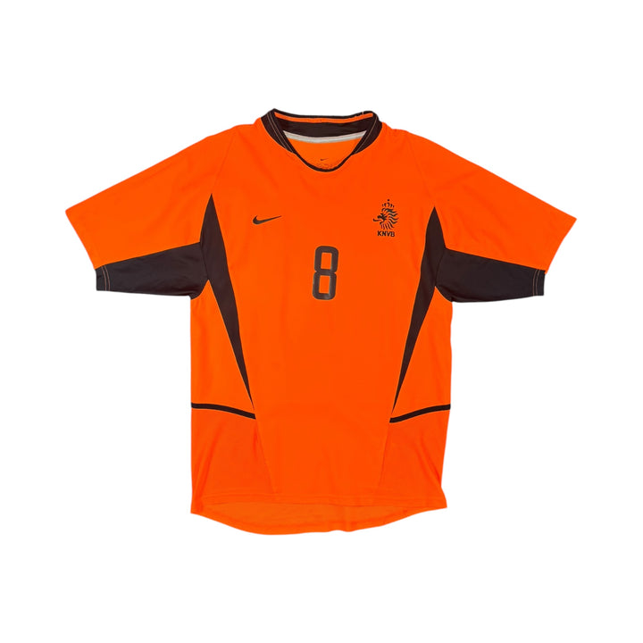 2002-04 Netherlands Nike Home Shirt DAVIDS #8 - 9/10 - (S)