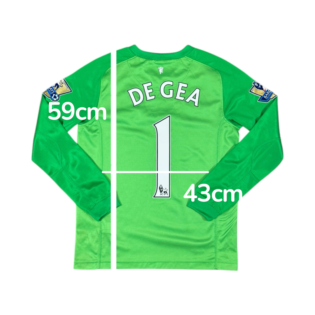 2013-14 Manchester United GK Shirt DE GEA #1 - 7/10 - (11-12 Years)