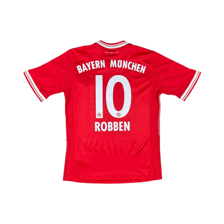 2013-14 Bayern Munich Adidas Home Shirt #10 ROBBEN - 9/10 - (13-14 Years)