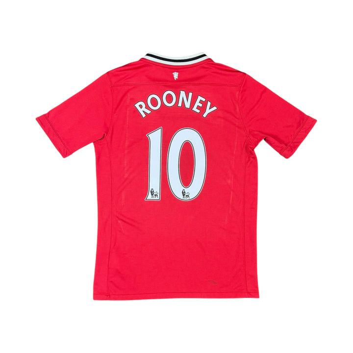 2011-12 Manchester United Nike Home Shirt Rooney #10 - 7/10 - (14-15 Years)