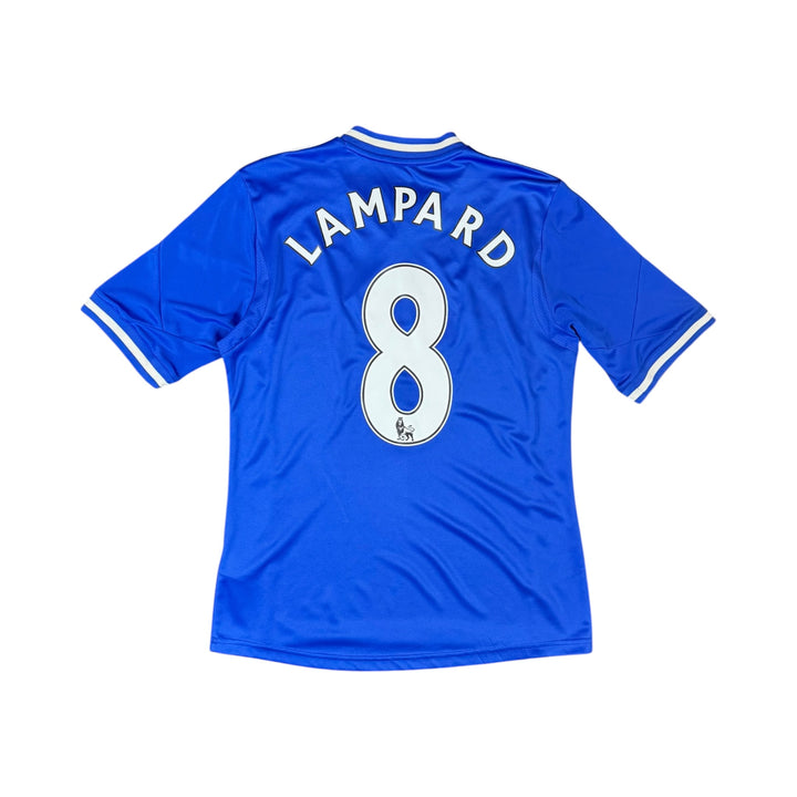2013-14 Chelsea Adidas Home Shirt LAMPARD #8 - 9/10 - (M)