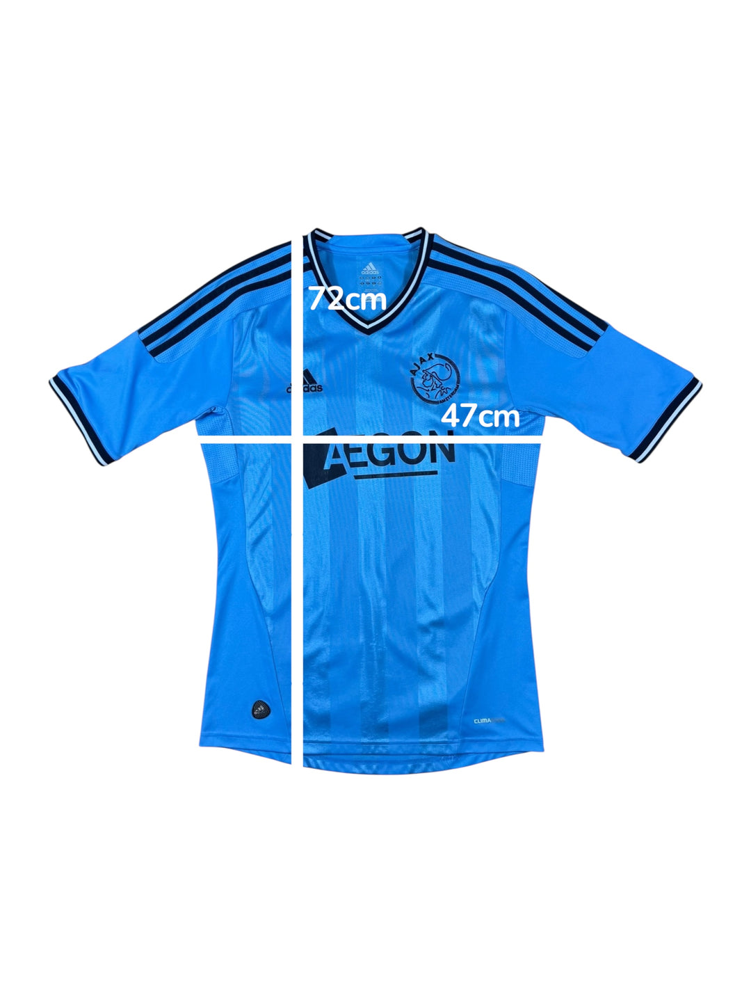 2011/12 Ajax Adidas Away Football Shirt - 8/10 - (S)