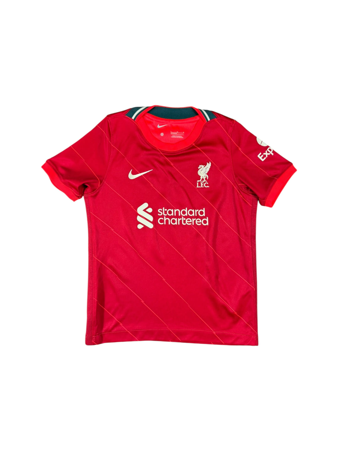 2021/22 Liverpool Nike Home Shirt - 9/10 - (6-8 Years)