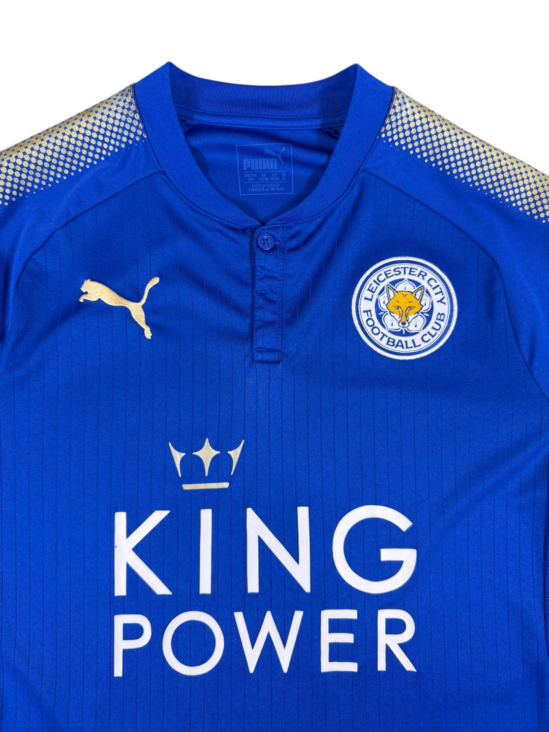 2017/18 Leicester Puma Home Football Shirt - 9/10 - (S)