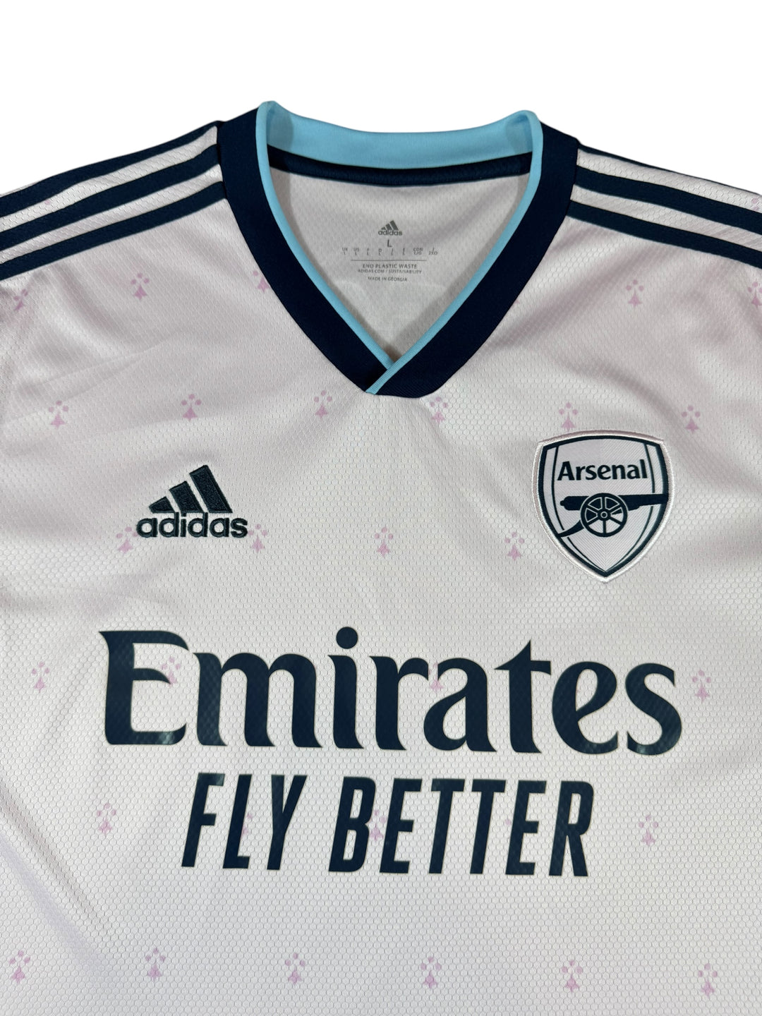 2022/23 Arsenal Adidas Football Shirt #9 Jesus - 8/10 - (L)