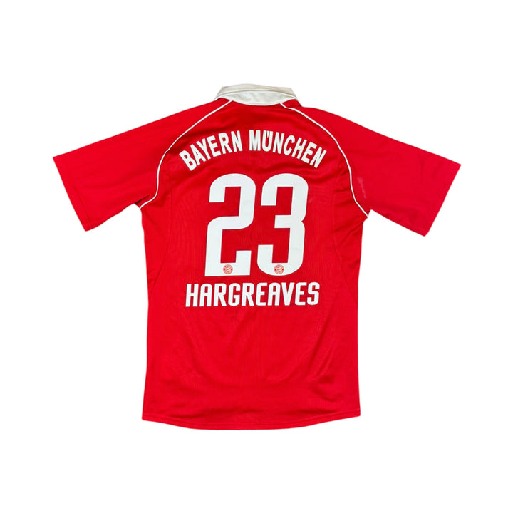 2005-06 Bayern Munich Adidas Home Shirt HARGREAVES #23 - 9/10 - (S)