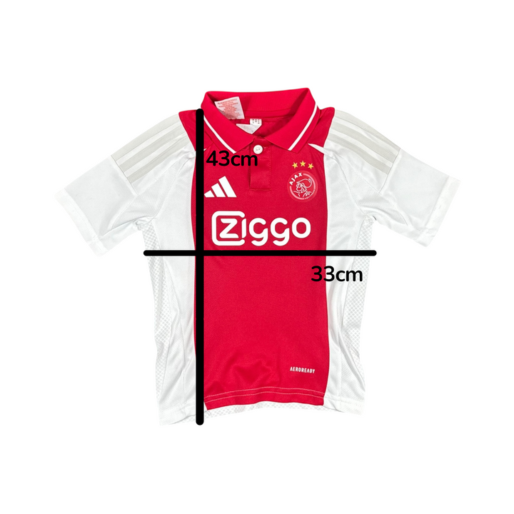 2024-25 Ajax Adidas Home Shirt - 9/10 - (5-6 Years)
