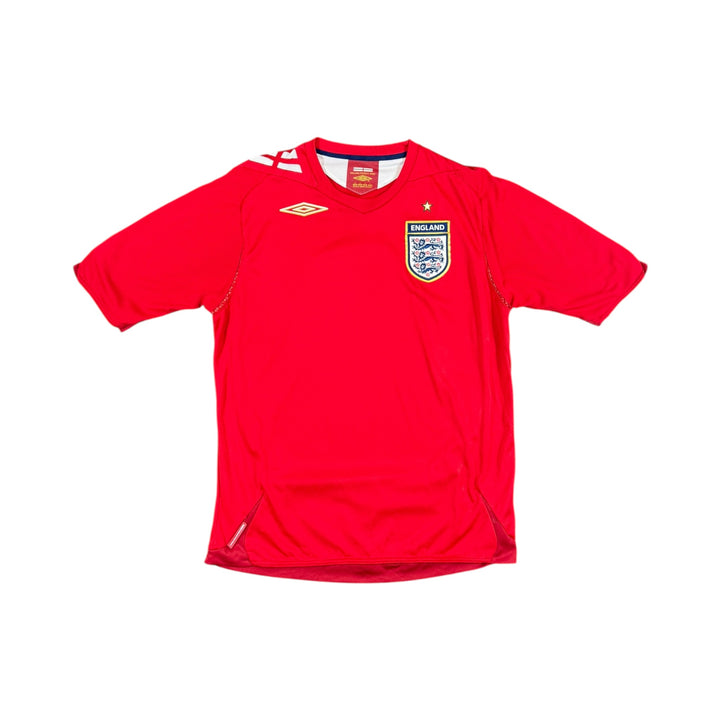 2006-08 England Umbro Away Shirt #9 ROONEY - 8/10 - (M)