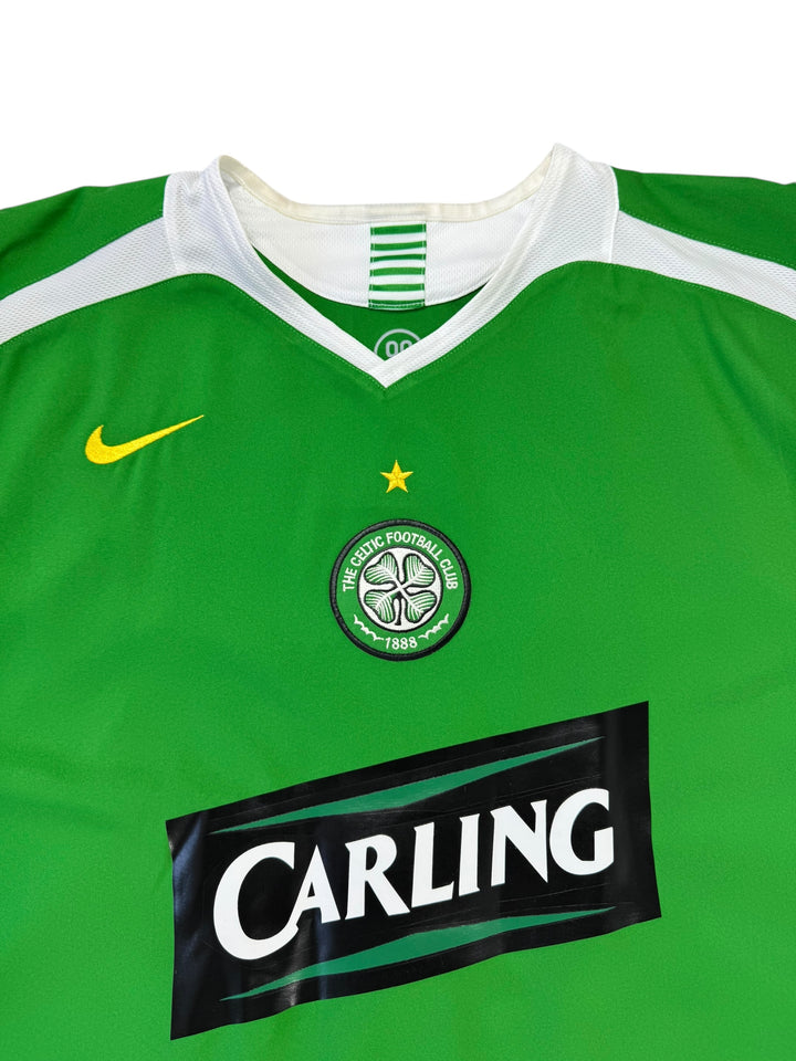 2005/06 Celtic Nike T90 Home Football Shirt #25 NAKAMURA - 9/10 - (XL)