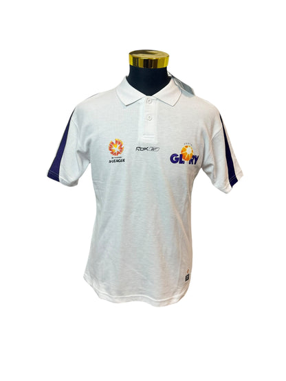 Perth Glory Early 2000s Football Team Polo Brand New