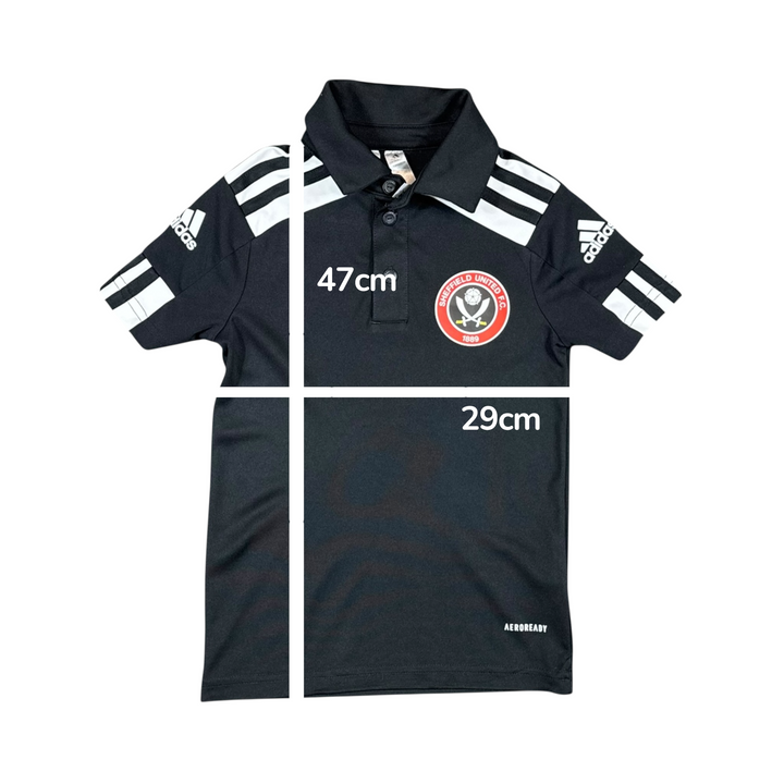 2014-15 Sheffield United Adidas Polo Shirt - 9/10 - (5-6 Years)
