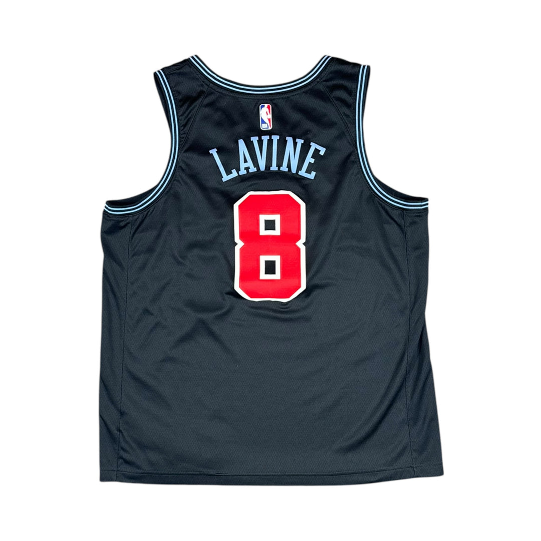 2018-19 Chicago Bulls Nike City Basketball Jersey #8 LAVINE - 8/10 - (XL)