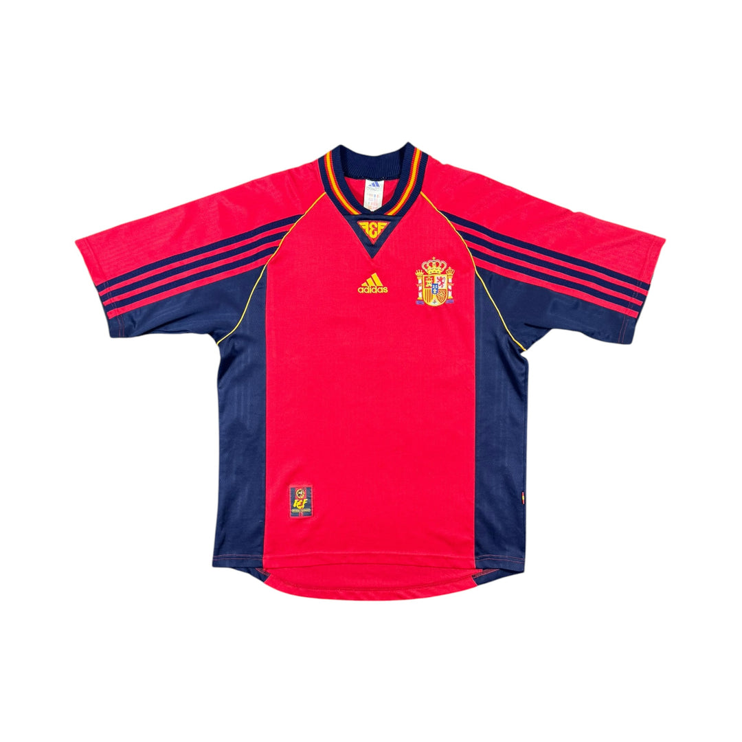 1998-99 Spain Adidas Home Shirt - 10/10 - (M)