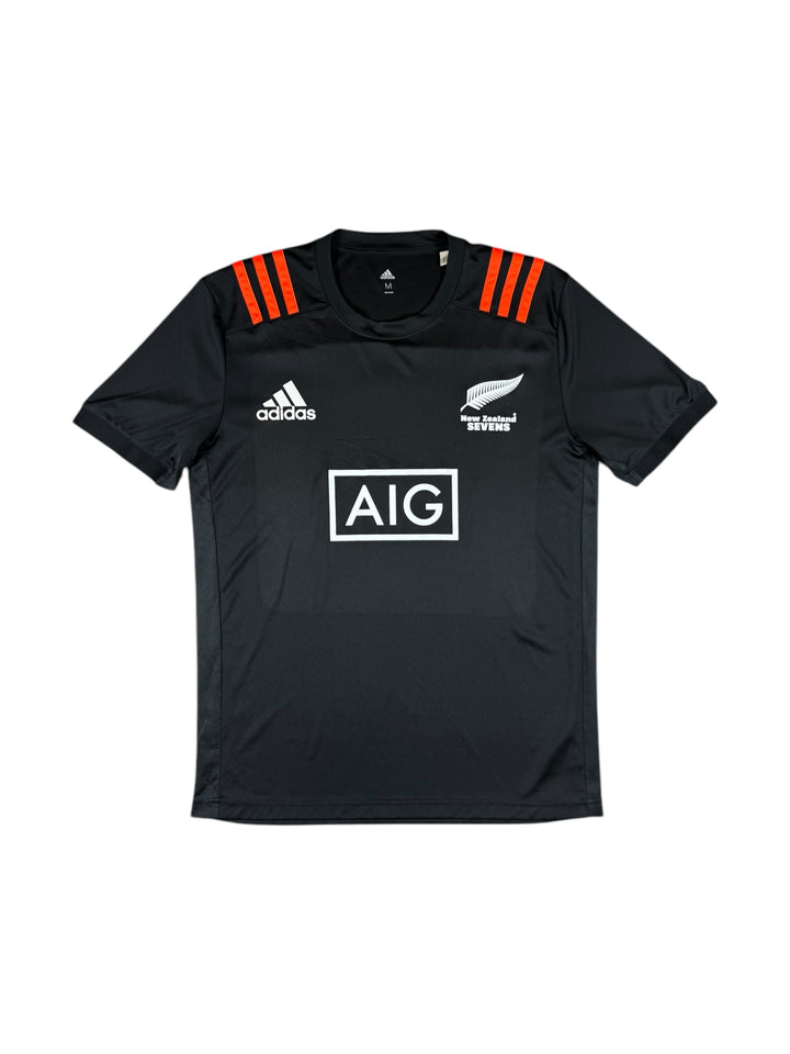 2018/19 New Zealand Adidas Rugby Sevens Shirt - 9/10 - (M)