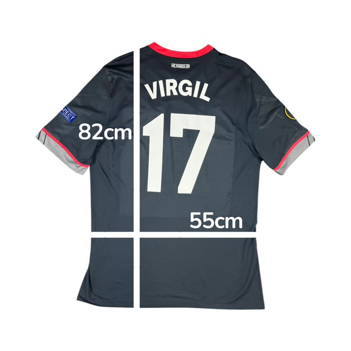 2016-17 Southampton Away Shirt VIRGIL #17 - 8/10 - (XL)