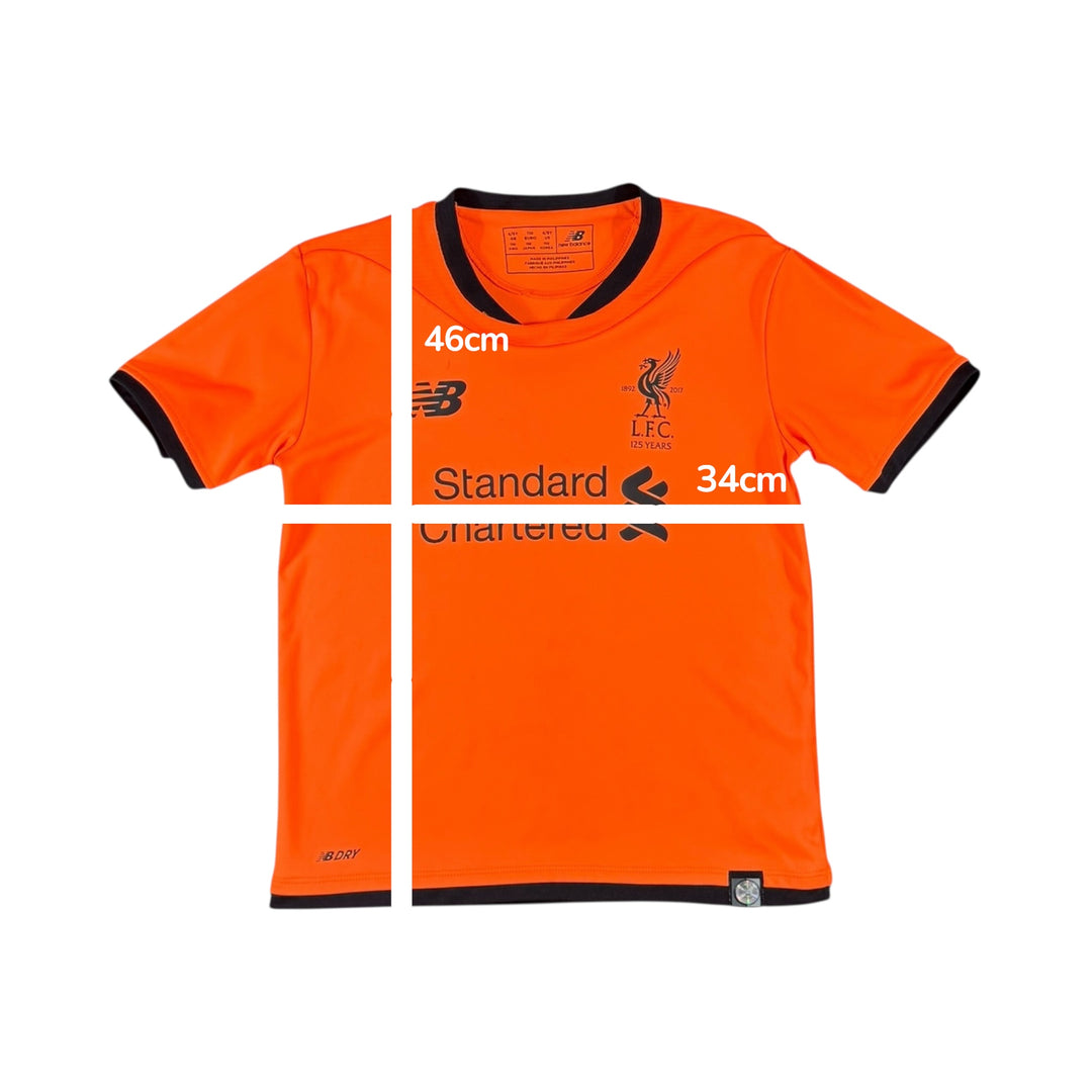 2017-18 Liverpool New Balance Third Shirt - 7/10 - (4-5 Years)