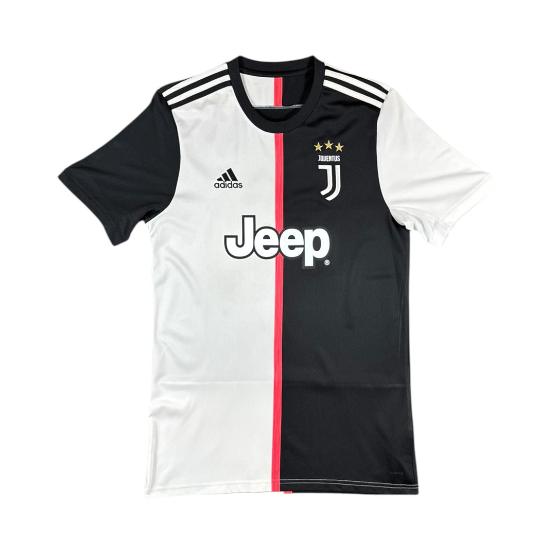 2019-20 Juventus Adidas Home Shirt #7 RONALDO - 8/10 - (M)