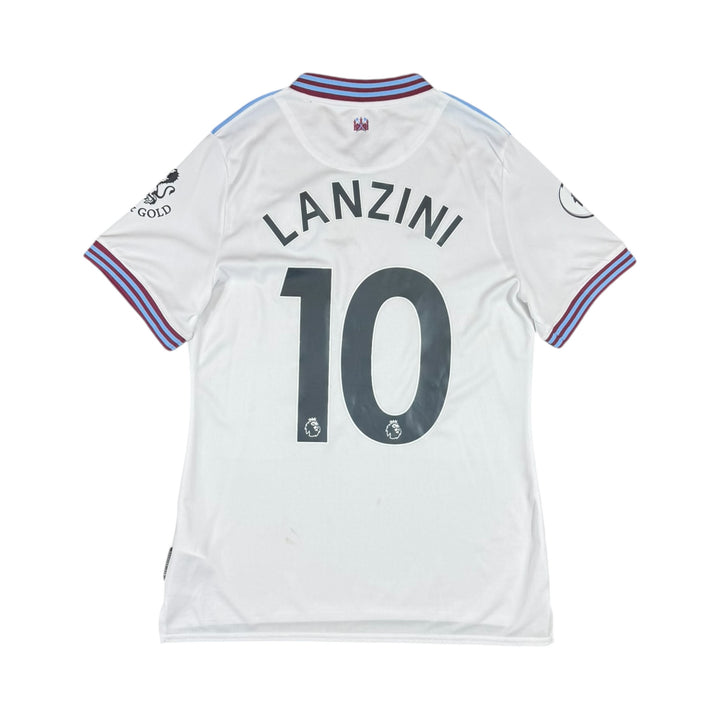 2019-20 West Ham Umbro Away Shirt #10 LANZINI - 8/10 - (11-12 Years)