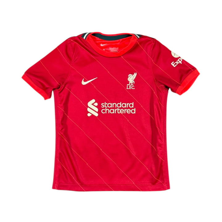 2021-22 Liverpool Nike Home Shirt - 8/10 - (7-8 Years)