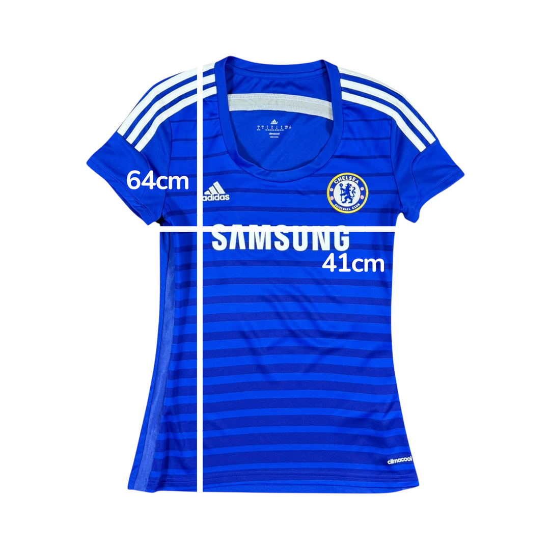 2014-15 Chelsea Adidas Home Shirt Womens - 8/10 - (S)