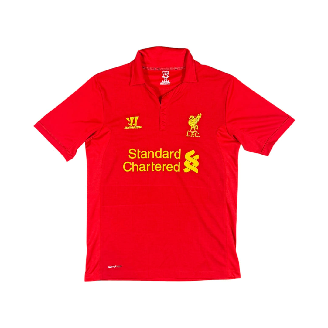 2012-13 Liverpool Warrior Home Shirt #7 SUAREZ - 8/10 - (S)