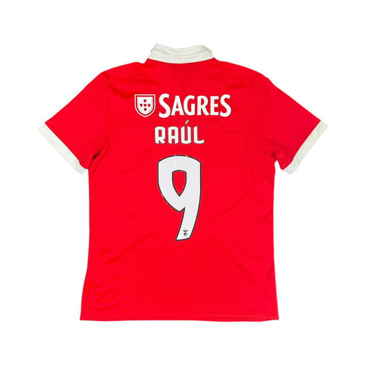 2017-18 Benfica Home Shirt RAUL #9 - 8/10 - (L)