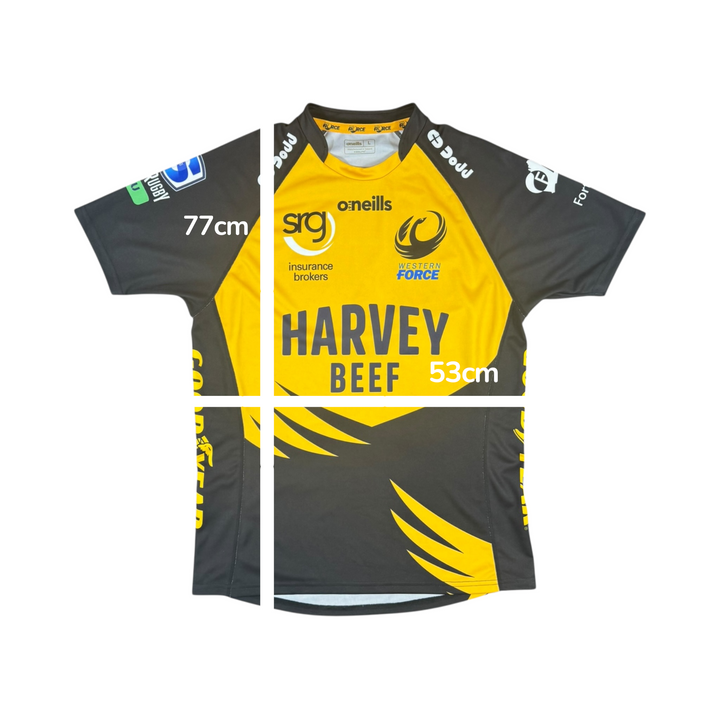 2020-21 Western Force Away Rugby Shirt - 9/10 - (L)