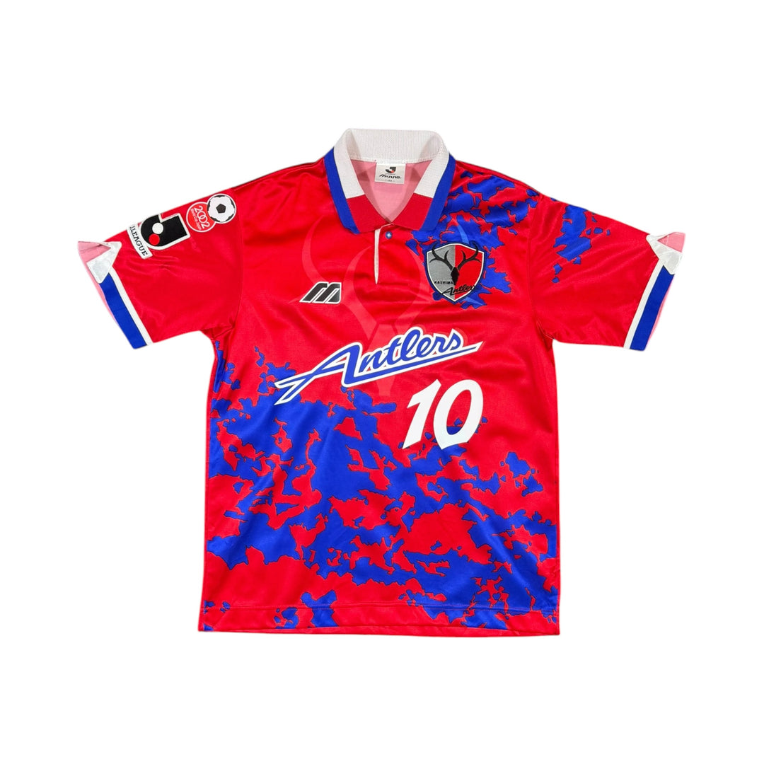 1995-97 Kashima Antlers Mizuno Home Shirt #10 - 9/10 - (9-10 Years)